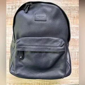 Coach navy blue leathered backpacks - laptop bag COACH® FI | Ethan Backpack main image 2